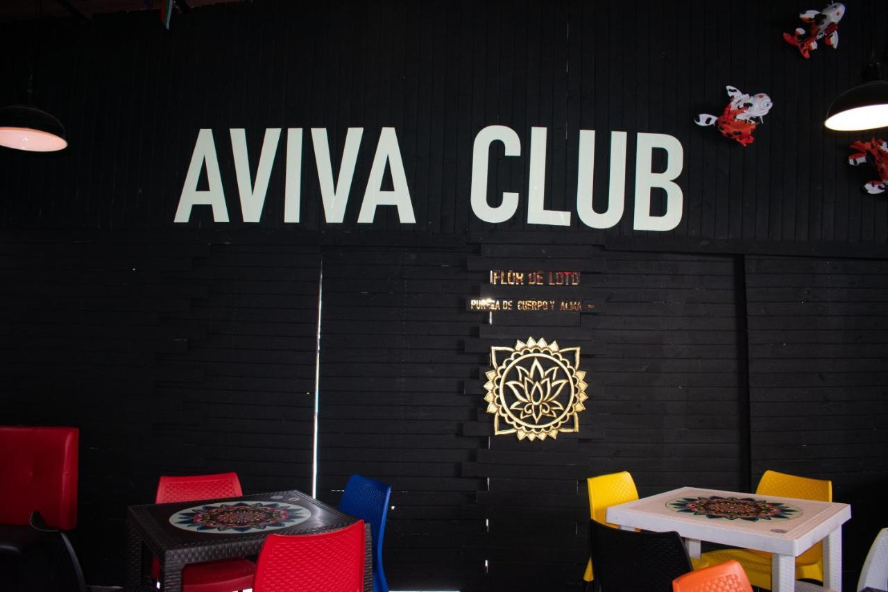 Club Aviva Guatavita - Hostel - Restaurante, Disco & Bar Exterior foto